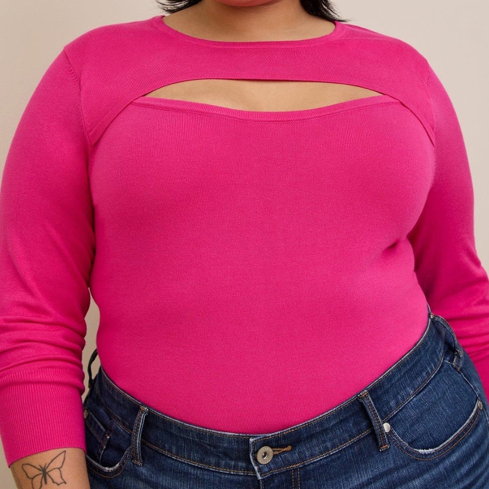 Torrid plus size pullover sweater